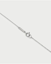 PDPAOLA - Initial 2026 F Silver Pendant Necklace