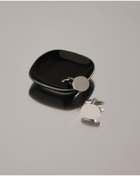 Najo - Orion Steel Oval Cufflink
