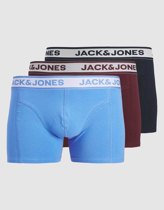 Jack & Jones - Nolan Solid Trunks 3-Pack