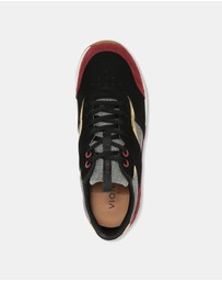 Vionic - Nova Casual Sneaker - Black/Shiraz