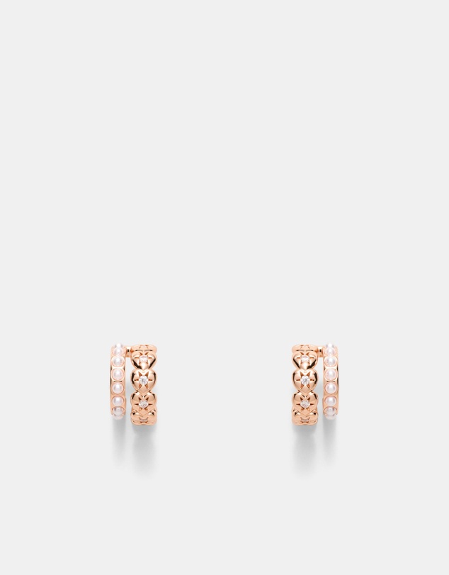 MIMCO - Westlyn Heart Duo Hoop Earrings