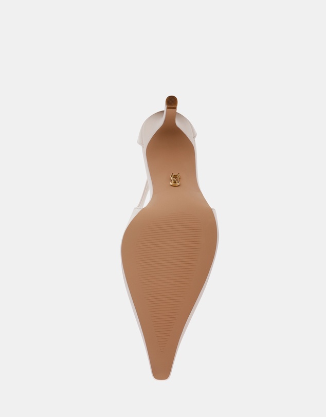 Steve Madden - Altra Ivory Pearl Leather Heels
