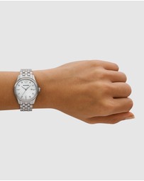 Emporio Armani - Silver Tone Analogue Watch