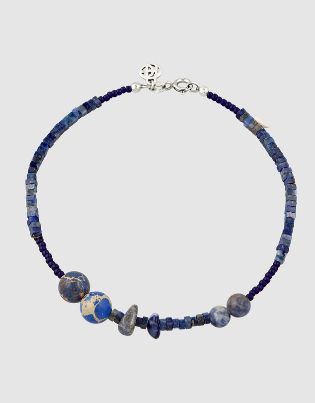 Haze & Glory - ICONIC EXCLUSIVE - Bracelet Men Agate Beads 925 Sterling Silver