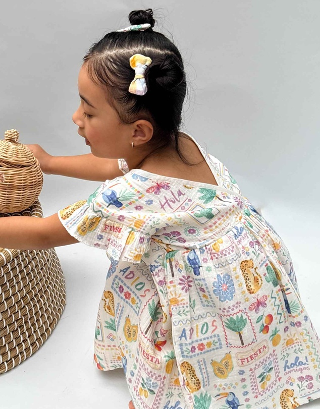 Purebaby - Postcard Dress -Kids-Babies