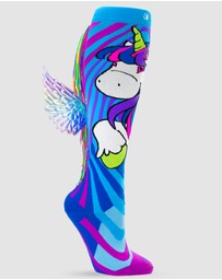Crazy Skates - Crazy Socks Unicorn Knee-High Socks