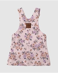 WITH LOVE FOR KIDS - Hazel Denim Pinafore Dress - Babies - Kids