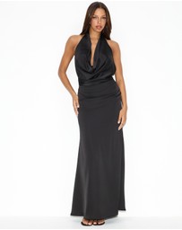 Dazie - Twilight Cowl Maxi Dress