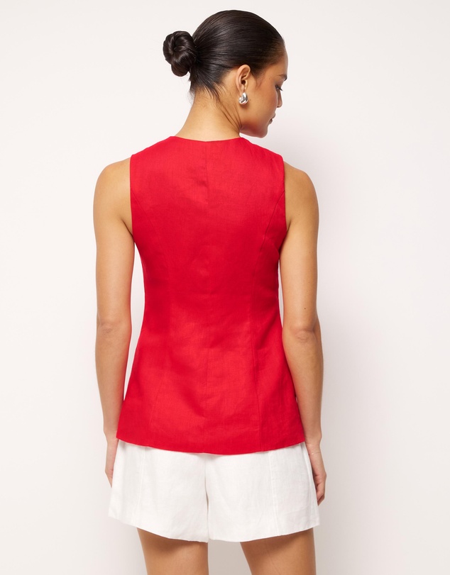AERE - Amadi Linen Vest