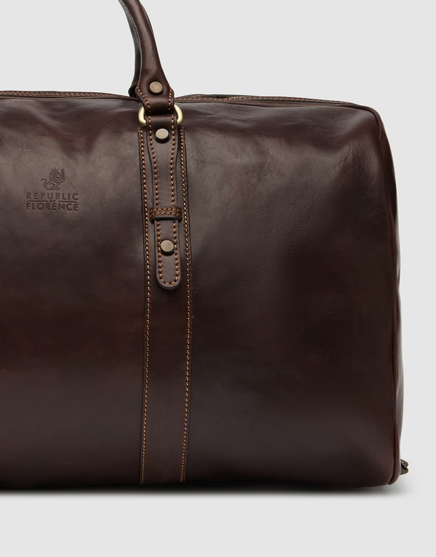 Republic of Florence - Marco Polo Chocolate Large Duffle Bag