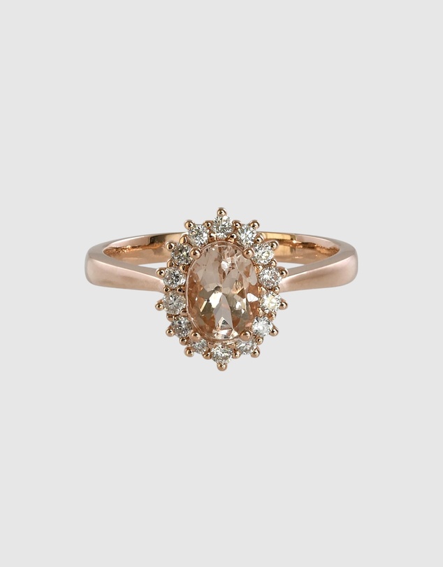 Von Treskow - 9ct Gold Park Avenue Morganite Ring