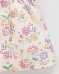 Purebaby - Linen Blend Dress -Kids-Babies
