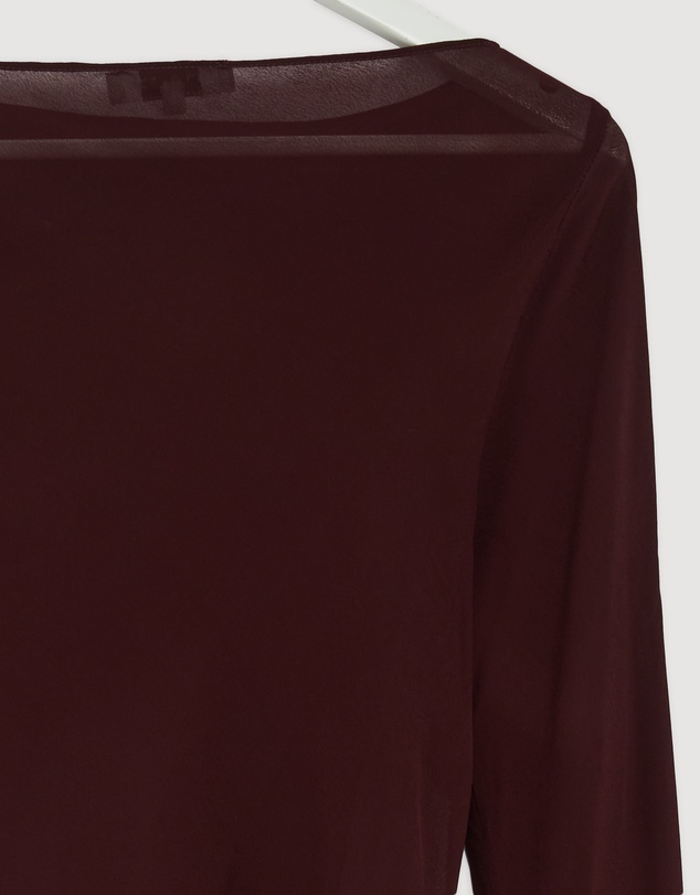 Revibe - Repaired Minima Esenciales Olen Sheer Layered Top - AU 14