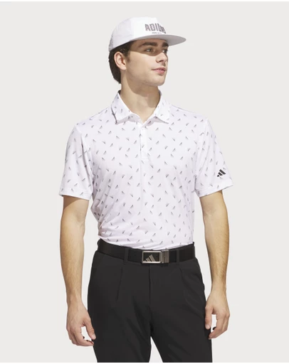 adidas Performance - Golf Ultimate365 Printed Mesh Polo Shirt Mens