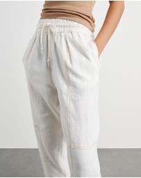 Jag - Sabine Linen Pull On Pant