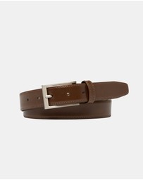 Buckle - Landon. Australian Made Classic Leather Belt. 30mm width.