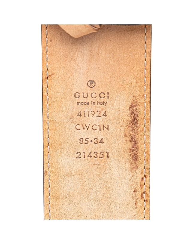 Pre-Loved by Azura Reborn - Pre-Loved Guccissima Interlocking G Belt