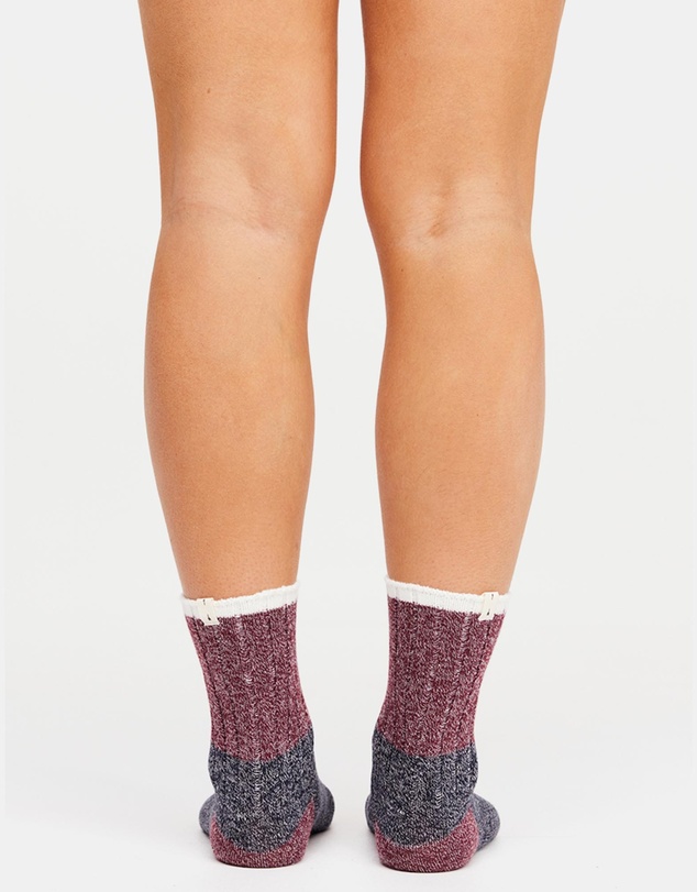 The Upside - Block Crew Socks