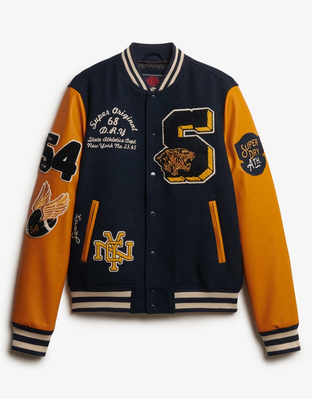 Superdry - Vintage Patched Varsity Jacket
