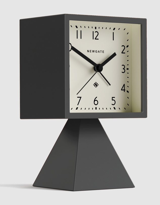 Newgate - Newgate Brian Alarm Clock Blizzard Grey