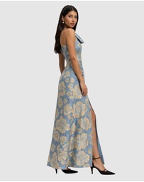 Romance by Honey and Beau - Vaelrie Bow Maxi Dress