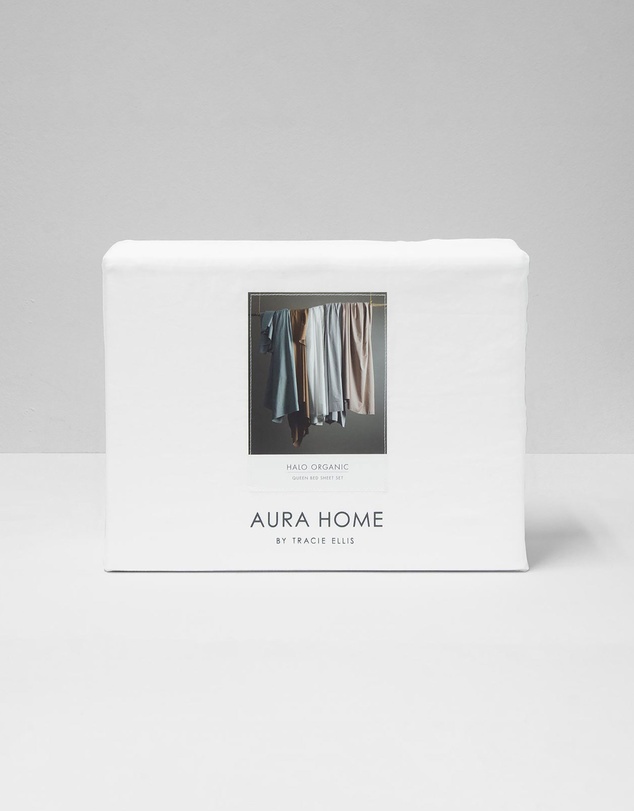 Aura Home - Halo Organic Sheet Set