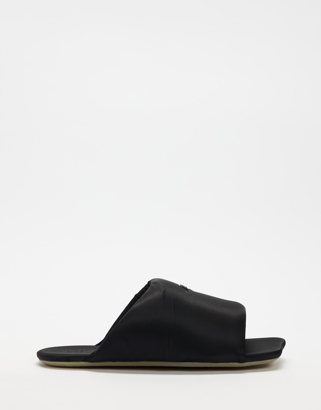 MM6 Maison Margiela - Logo Badge Flat Sandals