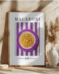 Olive et Oriel - Macaroni by Andreas Magnusson Art Print