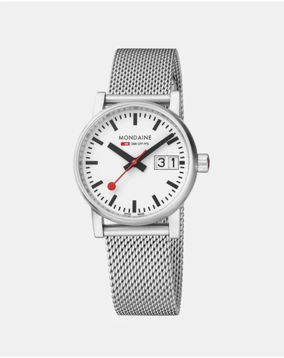 Mondaine - Mondaine Official Swiss Railways evo2 Big Date Watch
