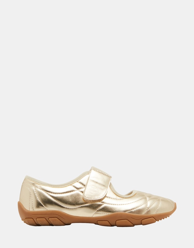 Steve Madden - Scooter Gold Sneakers