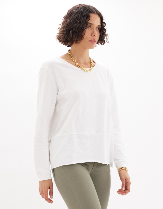Amelius - Elaine Raw Hem Sweater