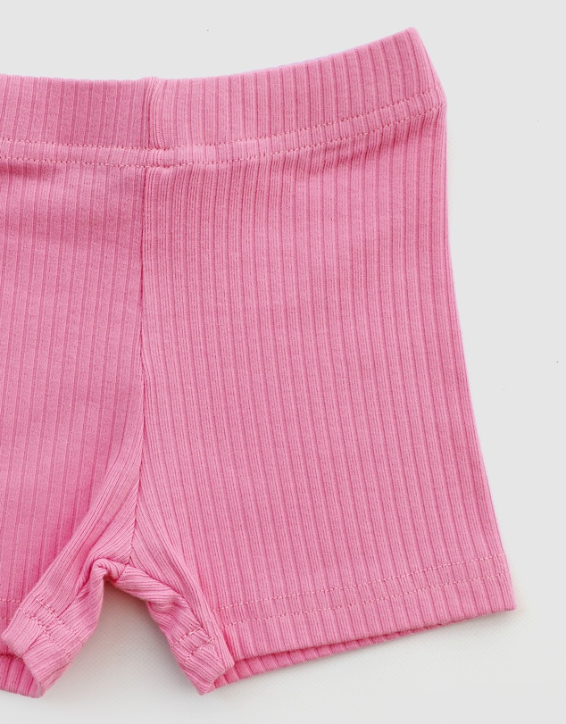 WITH LOVE FOR KIDS - Bike Shorts Wide Ribbed - Babies - Kids