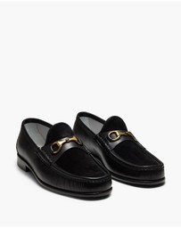 Aquila - Argyle Horse bit Loafers