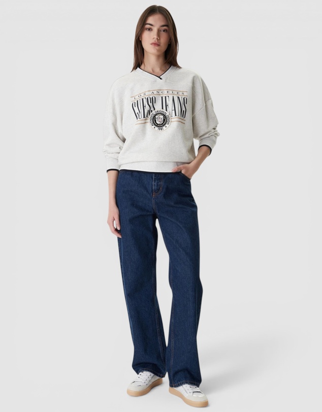 GUESS Jeans - GUESS JEANS Oversized Vintage Sweatshirt