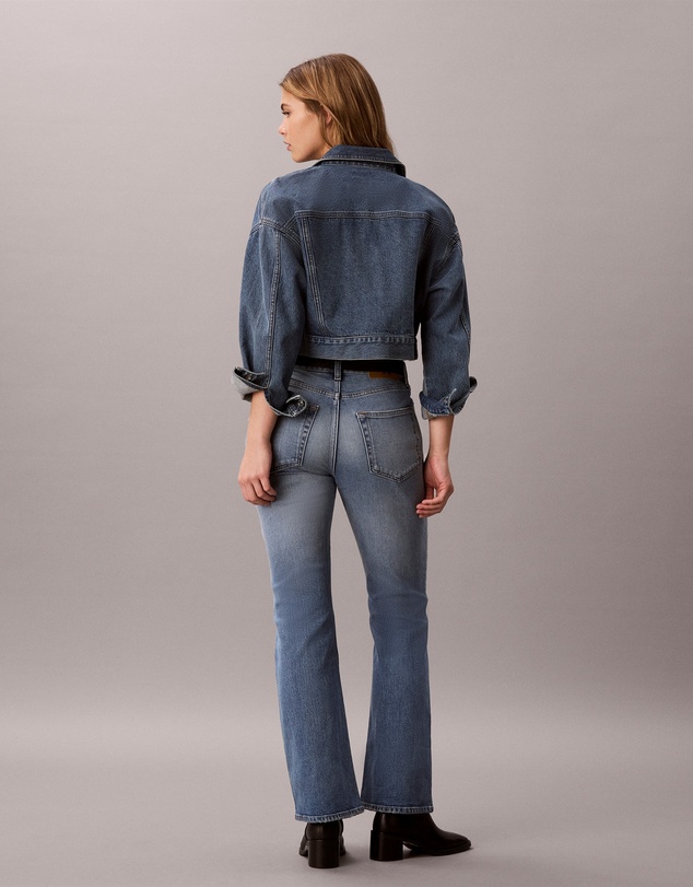 Calvin Klein Jeans - Denim Cropped Trucker Jacket