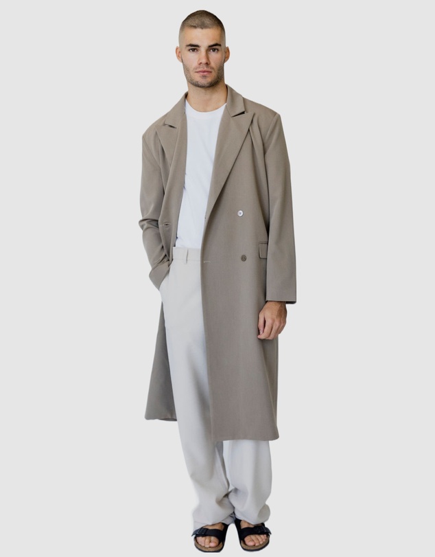 Justin Cassin - Headline Oversize Trench Coat