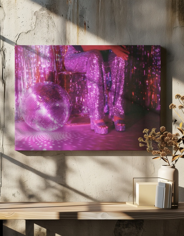 Olive et Oriel - At The Disco by Samantha Hearn Art Print