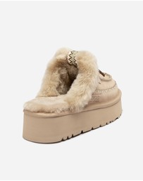 Ozwear Connection Uggs - Ugg Letitia Platform Slipper (Replaceable Decoration)