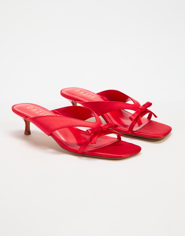 Dazie - Esther Bow Kitten Heels