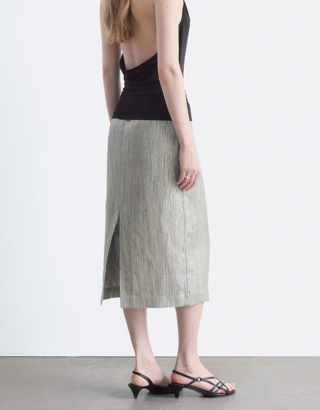& Other Stories - Dobby Column Skirt