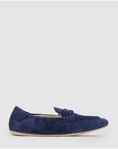 Navy Suede