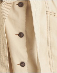 Zerafima - Holly Button Denim Dress