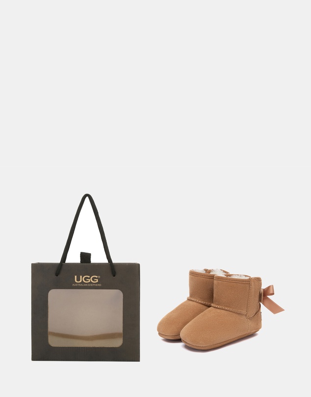 EVERAU - Australian Shepherd Ugg Ribelle Baby Bootie Cow Suede Upper UGG Boots