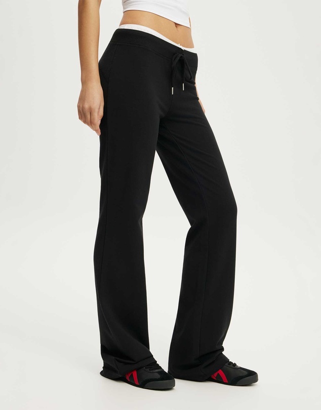 Cotton On Body Active - Sculpt Fleece Bootleg Sweatpant