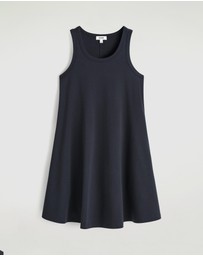 COS - Cotton-Jersey Mini Swing Dress