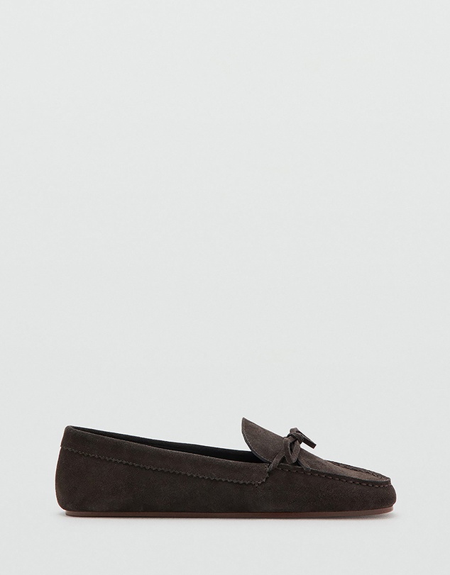 M.N.G - Suede Moccasin