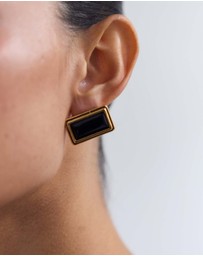 Heaven Mayhem - Archer Rectangle Earrings