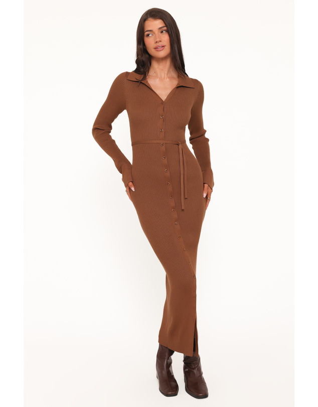 Petal & Pup - Kadi Maxi Dress - Brown