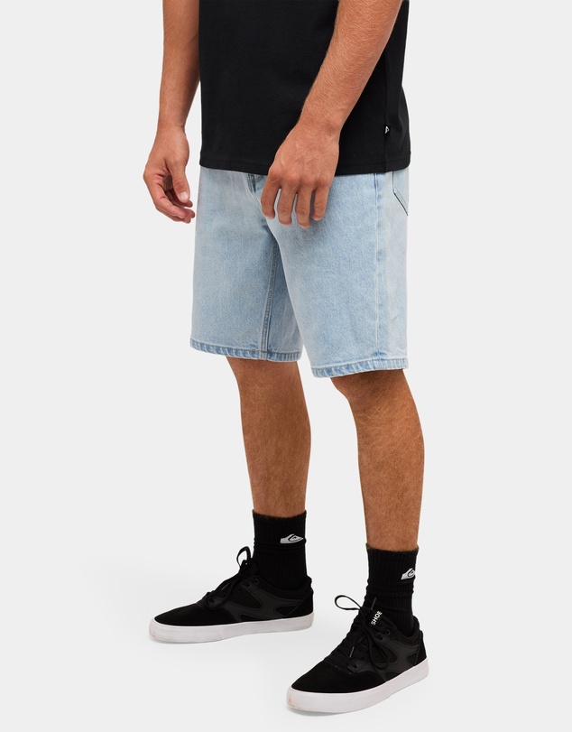 Quiksilver - Mens Aqua Cult Denim Shorts