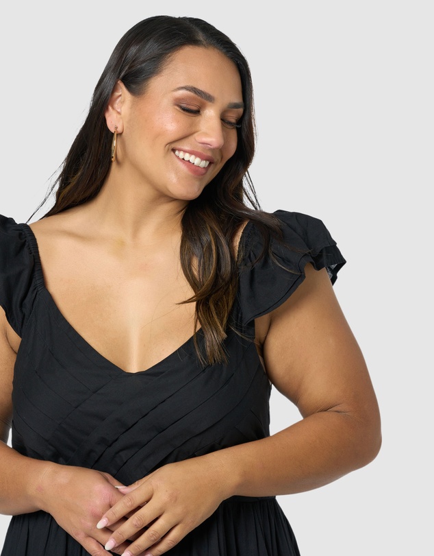 Something 4 Olivia - Georgie Broderie Maxi Dress